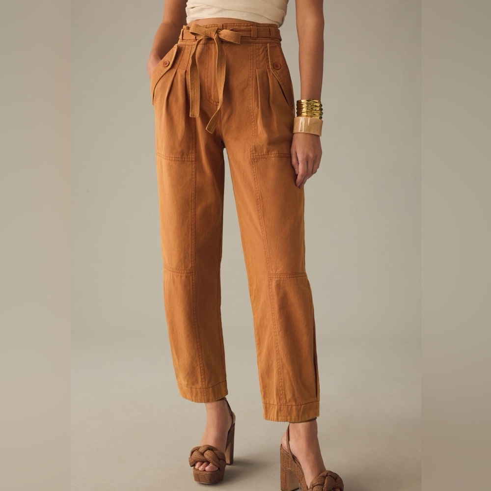 Anthropologie Moon River Pleated Pants